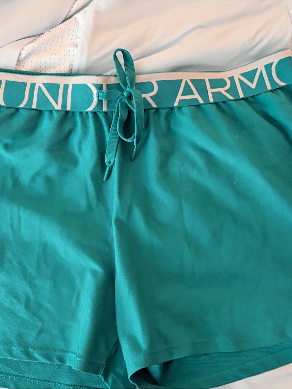 Under Armour Teal Women's Athletic Shorts